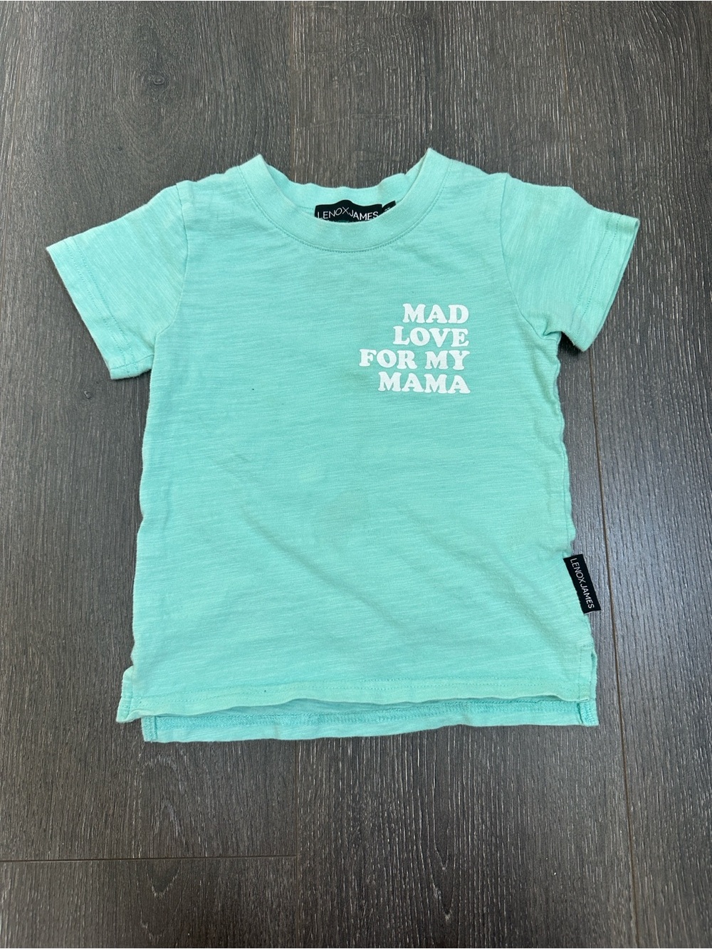Lenox James “Mad Love For My Mama” Tee - Mint Green